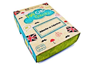 Okładka książki Fun Card English Adverbs vs Adjectives CREATIVO