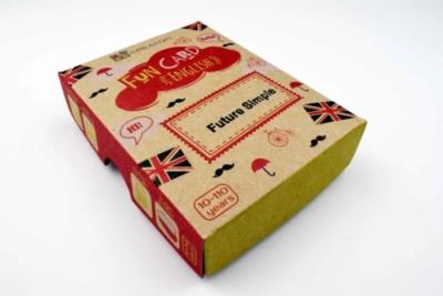 Okładka książki Fun Card English Future Simple CREATIVO