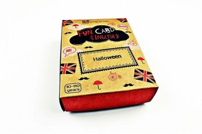 Okładka książki Fun Card English Halloween CREATIVO