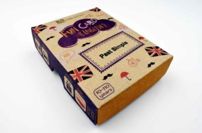 Okładka książki Fun Card English Past Simple CREATIVO