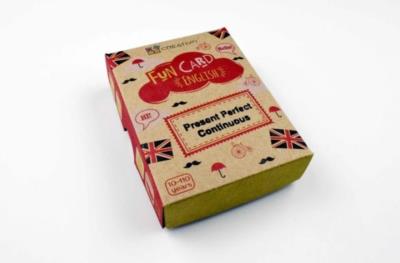 Okładka książki Fun Card English Present Perfect Continuous