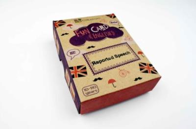 Okładka książki Fun Card English Reported Speech CREATIVO