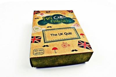 Fun Card English The UK Quiz CREATIVO. Wydawca: Creativo. SmakLiter.pl Opakowanie Fun Card English The UK Quiz CREATIVO