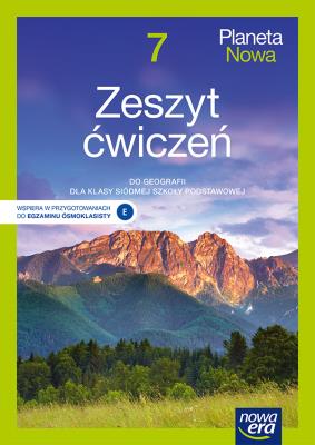 Geografia SP 7 Planeta Nowa ćw. NE w.2020. Autor: Knopik Justyna, Ryszard Przybył. SmakLiter.pl Okładka książki Geografia SP 7 Planeta Nowa ćw. NE w.2020