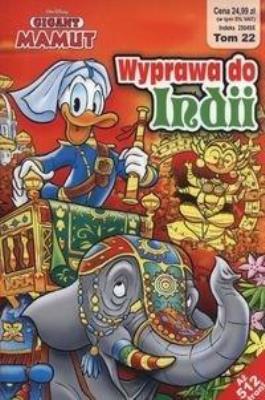 Okładka książki Gigant Mamut T.22 Wyprawa do Indii
