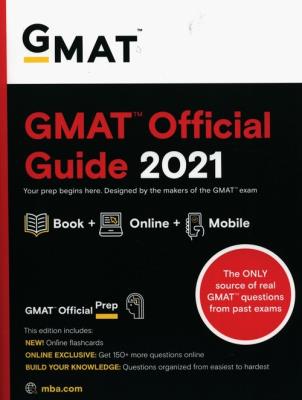GMAT Official Guide 2021, Book + Online Question Bank. Wydawca: Wiley. SmakLiter.pl Opakowanie GMAT Official Guide 2021, Book + Online Question Bank