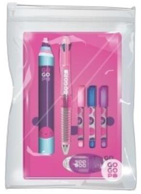 Opakowanie GoGoPo - Zestaw szkolny dla dziewczynek 5el.