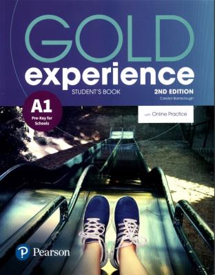 Okładka książki Gold Experience 2ed A1 SB + online PEARSON