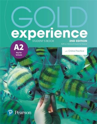Gold Experience 2ed A2 SB + online PEARSON. Autor: Alevizos Kathryn, Suzanne Gaynor. SmakLiter.pl Okładka książki Gold Experience 2ed A2 SB + online PEARSON
