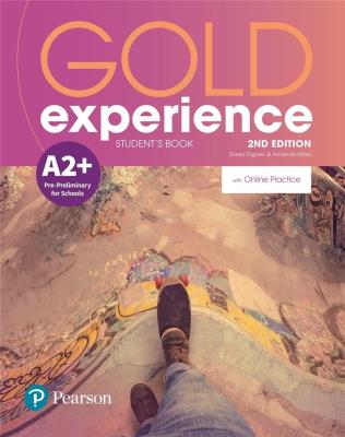 Okładka książki Gold Experience 2ed A2+ SB + online PEARSON