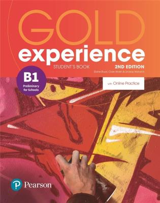Gold Experience 2ed B1 SB + online PEARSON. Autor: Warwick Lindsay, Boyd Elaine, Walsh Clare. SmakLiter.pl Okładka książki Gold Experience 2ed B1 SB + online PEARSON