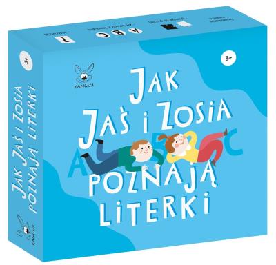 Opakowanie Gra Jak Jaś i Zosia poznają literki