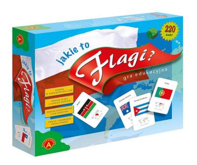 Opakowanie Gra - Jakie to flagi? Maxi ALEX