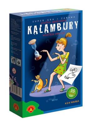 Okładka książki Gra - Kalambury mini ALEX