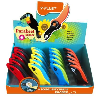 Opakowanie Gumka składana Papuga duża (20szt)