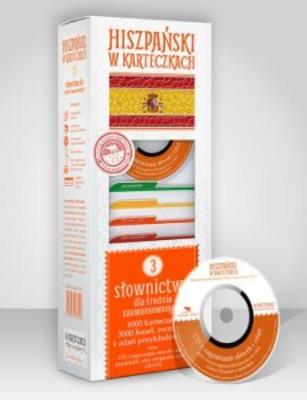 Okładka książki Hiszpański w karteczkach. słownictwo dla średnio zaawansowanych. część 3