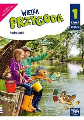 J. Polski SP 1 Wielka Przygoda Podr. cz.4 NE. Autor: Elżbieta Kacprzak, Anna Ładzińska. SmakLiter.pl Okładka książki J. Polski SP 1 Wielka Przygoda Podr. cz.4 NE