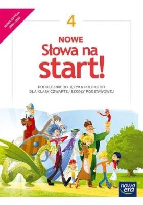 J. Polski SP 4 Nowe Słowa na start. Podr.NE w.2020. Autor: Joanna Klimowicz, Derlukiewicz Marlena. SmakLiter.pl Okładka książki J. Polski SP 4 Nowe Słowa na start. Podr.NE w.2020