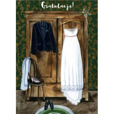 Opakowanie KARNET ŚLUB UBRANIA