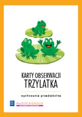 Okładka książki Karty obserwacji trzylatka