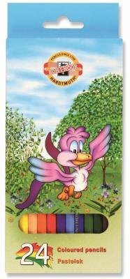 Opakowanie Kredki 3554 Ptaki 24 kolory