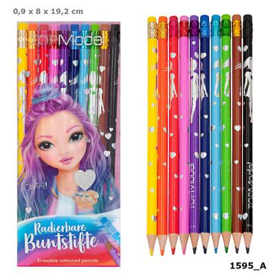 Opakowanie Kredki ścieralna TopModel 1595A