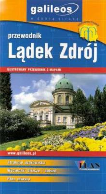 Okładka książki Lądek Zdrój przewodnik mapa 1:40000/Galileos/
