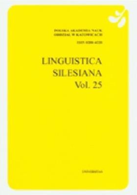 Zdjęcie produktu Linguistica Silesiana Vol. 25