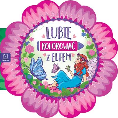 Okładka książki Lubię kolorować z elfem (duży format)
