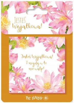 Opakowanie Magnes Flora Jesteś Wyjątkowa!