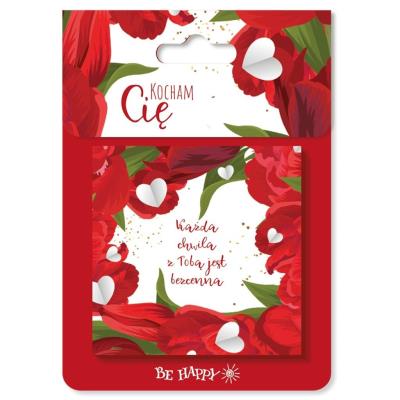 Opakowanie Magnes Flora Kocham Cię