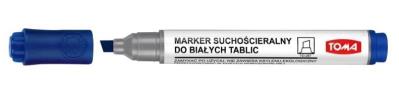 Opakowanie Marker do tablic ścięty niebieski (12szt) TOMA