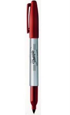 Opakowanie Marker Fine czerw.perm., Sharpie