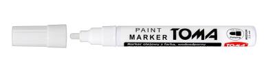 Opakowanie Marker olejowy biały TOMA