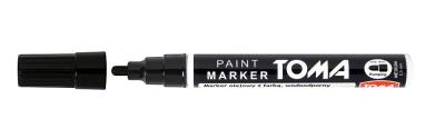 Marker olejowy czarny TOMA. Wydawca: TOMA. SmakLiter.pl Opakowanie Marker olejowy czarny TOMA