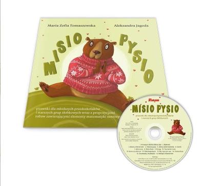 Okładka książki Misio Pysio + CD