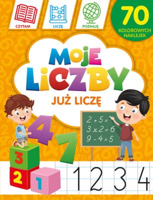 Moje liczby: Już liczę. Autor: Monika Kalinowska. SmakLiter.pl Okładka książki Moje liczby: Już liczę