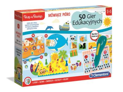 Opakowanie Mówiące Pióro - 50 Gier Edukacyjnych