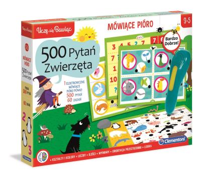 Opakowanie Mówiące Pióro 500 pytań - Zwierzęta