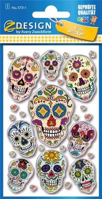 Opakowanie Naklejki wypukłe - Meksykańskie czaszki