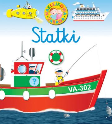 Okładka książki Naklejkowa zabawa. Statki