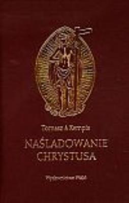 Okładka książki Naśladowanie Chrystusa (oprawa bordowa)