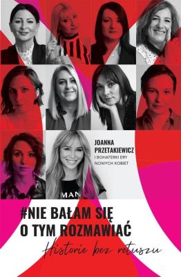 Okładka książki #nie bałam się o tym rozmawiać