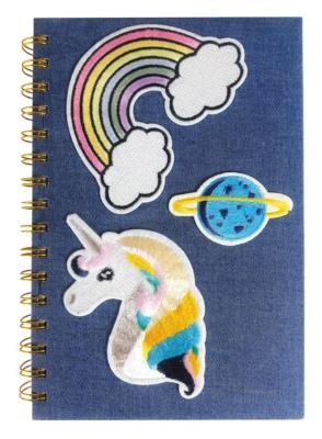 Opakowanie Notes na spirali A5 Jeans Unicorn