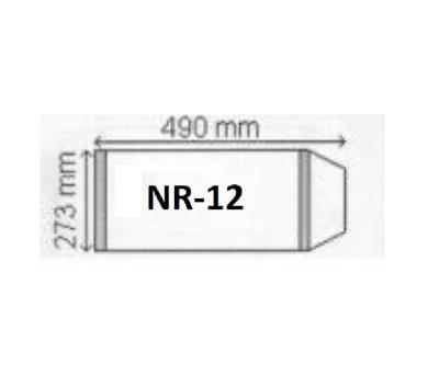 Okładka książki Okładka na podr A4 regulowana nr 12 (25szt) NARNIA