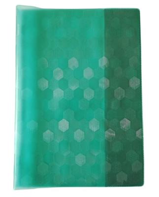 Opakowanie Okładka na zeszyt A5 PCV Hologram zielona (10szt)
