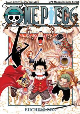 Okładka książki One piece 43/komiks/