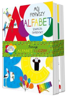 Okładka książki Pakiet: Mój pierwszy alfabet/Moje pierwsze liczby