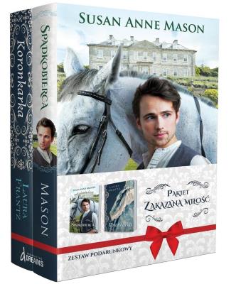 Pakiet: Zakazana miłość T: 1-2. Autor: Susan Anne Mason, LAURA FRANTZ. SmakLiter.pl Okładka książki Pakiet: Zakazana miłość T: 1-2