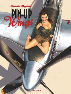 Pin-Up Wings. Artbook wyd. limitowane. Autor: Romain Hugault. SmakLiter.pl Okładka książki Pin-Up Wings. Artbook wyd. limitowane